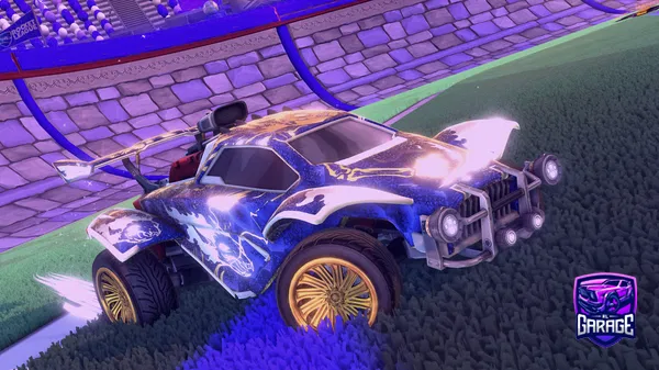 A Rocket League car design from XudiBTB2