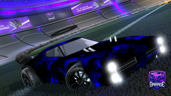 A Rocket League car design from Jverty