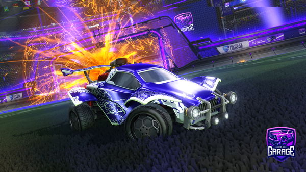 A Rocket League car design from SillyJp