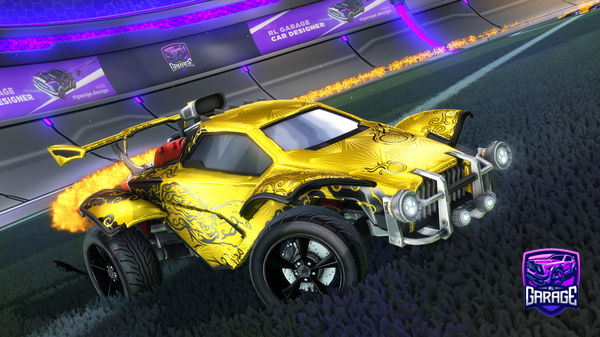 A Rocket League car design from archieeeee