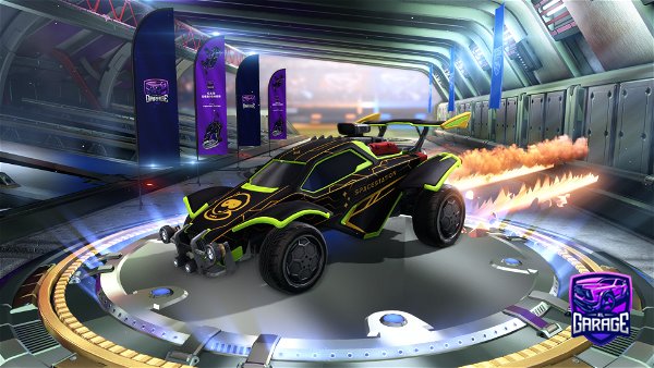 A Rocket League car design from Mr-String