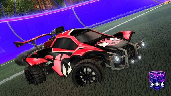 A Rocket League car design from afterglvwwwontt