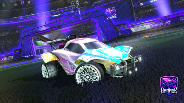 A Rocket League car design from Shpon_