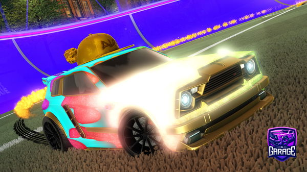 A Rocket League car design from XxLAMETRADERxX