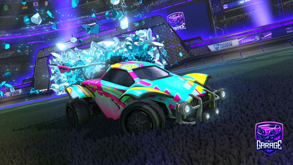 A Rocket League car design from Games_of_Fox