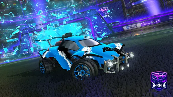 A Rocket League car design from cr4shedd