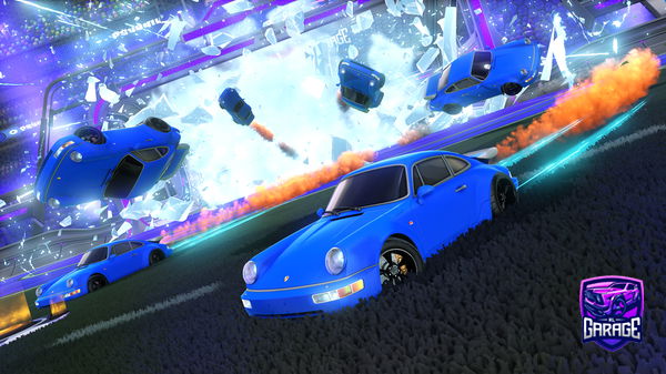 A Rocket League car design from Nickiterier7