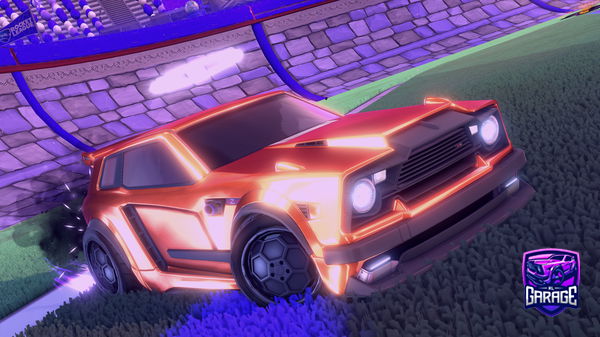 A Rocket League car design from Trickylee