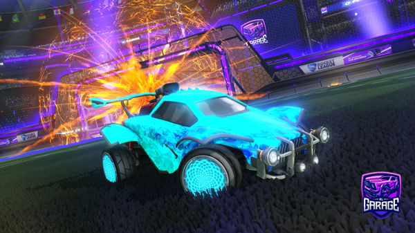 A Rocket League car design from Frisou111