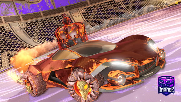 A Rocket League car design from Reegxo