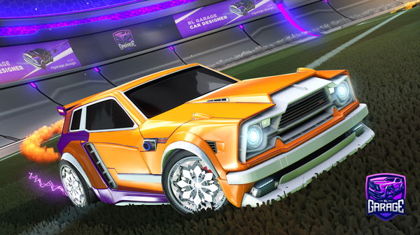 A Rocket League car design from Boubacar_999