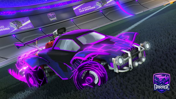 A Rocket League car design from TIKI_ON_XBOX