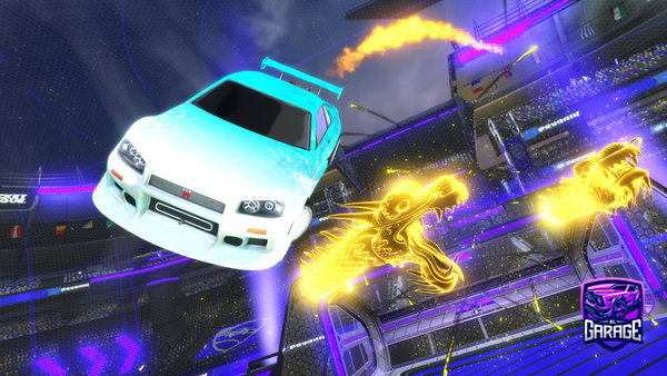 A Rocket League car design from JackDom
