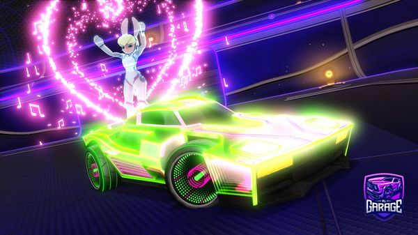 A Rocket League car design from AmadaShirone