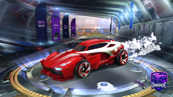 A Rocket League car design from frogurtzz