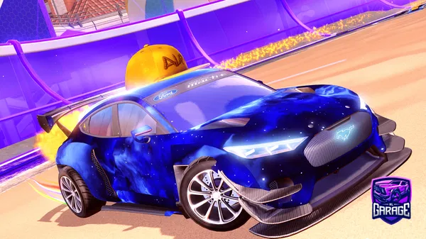 A Rocket League car design from THEO67210