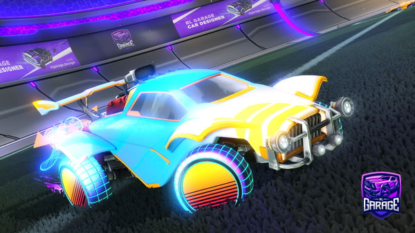 A Rocket League car design from ThePotatoDoge