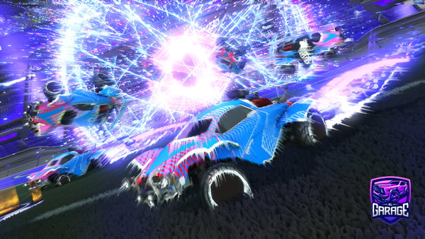 A Rocket League car design from Nolino227