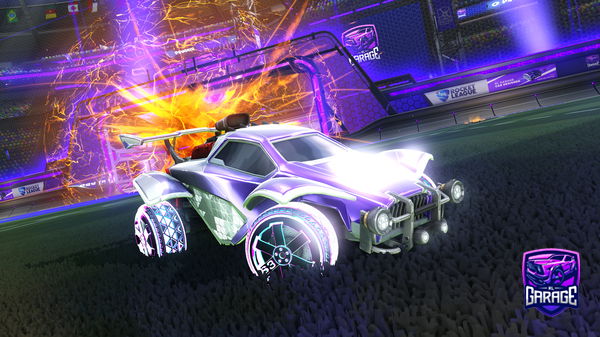 A Rocket League car design from Chrysxthi