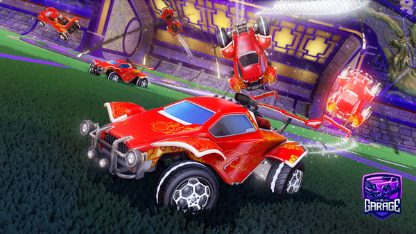 A Rocket League car design from MrSlushie