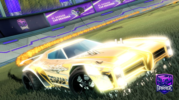 A Rocket League car design from AtzBlack6890