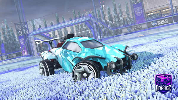 A Rocket League car design from P1zzaIsCool