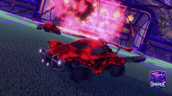 A Rocket League car design from IlQ_Killer