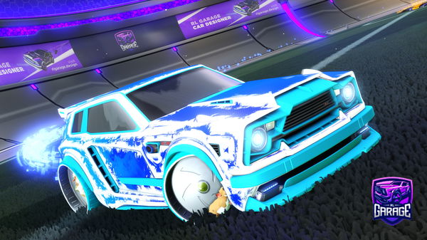 A Rocket League car design from Theduckrules