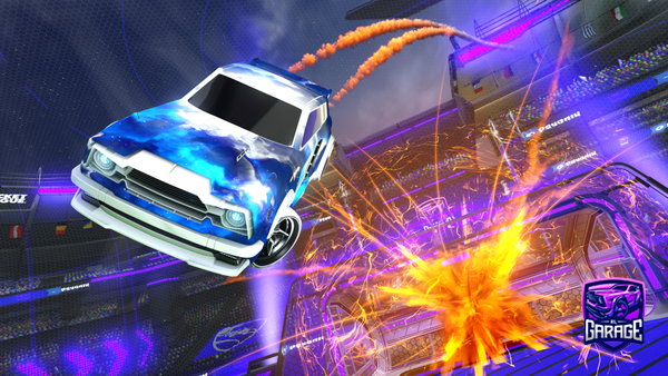 A Rocket League car design from tripz6225