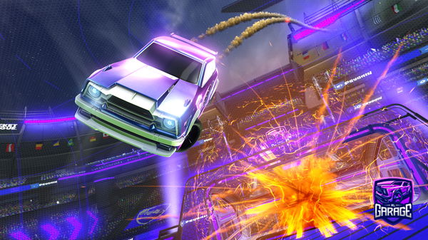 A Rocket League car design from Fideelis7