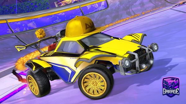 A Rocket League car design from BDL_Latyx