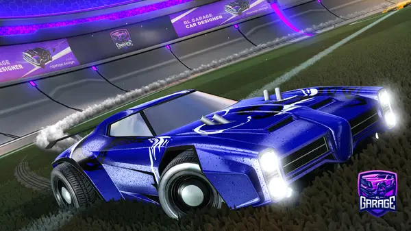 A Rocket League car design from VTX_pookie