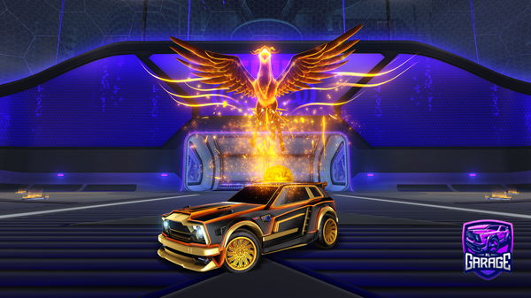 A Rocket League car design from JammyDoughnut33