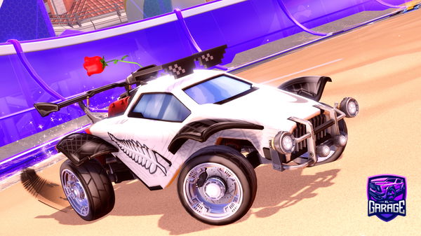 A Rocket League car design from Wwasteel_