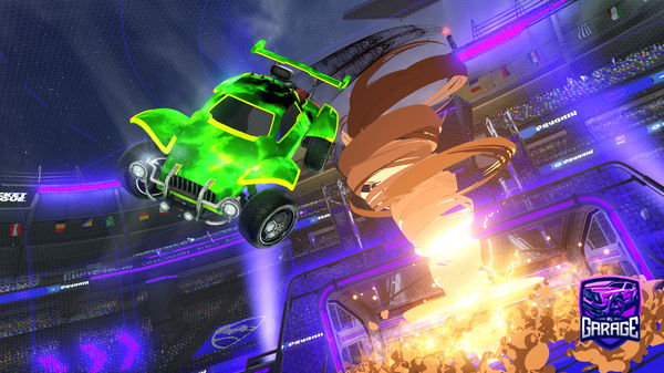 A Rocket League car design from MZK_snip3zz