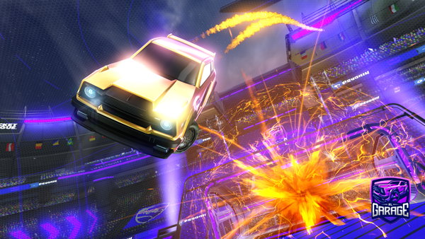 A Rocket League car design from ALX2078