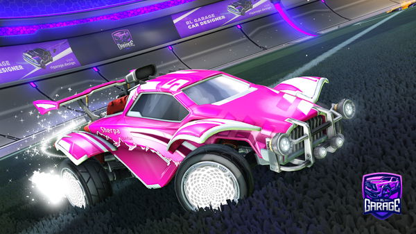 A Rocket League car design from ZaghiLize