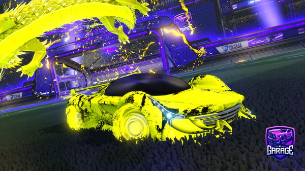 A Rocket League car design from amadakhter