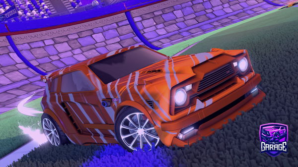 A Rocket League car design from BillyRobbo