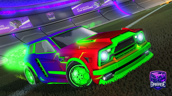 A Rocket League car design from first_killer