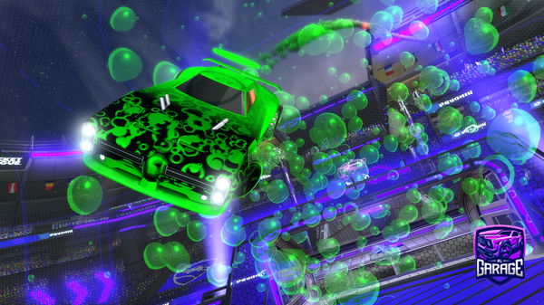 A Rocket League car design from FireJBoss