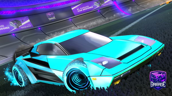 A Rocket League car design from tyty001