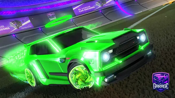 A Rocket League car design from RankedFennecDesigns