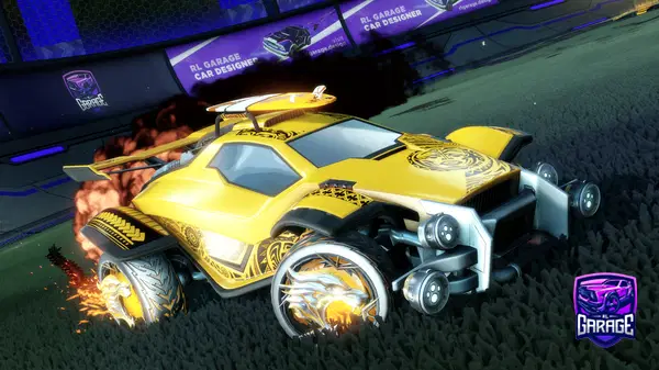 A Rocket League car design from Sawed_Off_Samoan