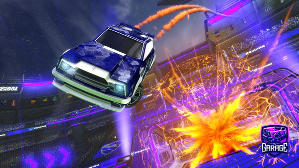 A Rocket League car design from C2squared