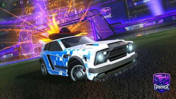 A Rocket League car design from Levi69420