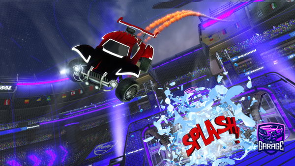 A Rocket League car design from controll133