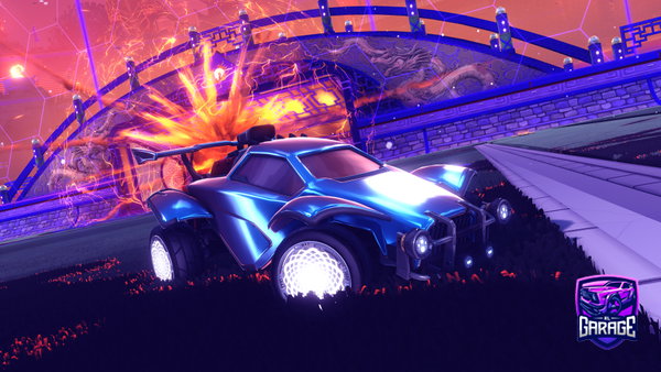 A Rocket League car design from CRxShelster
