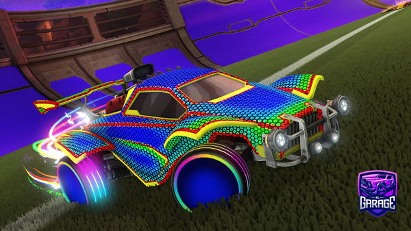 A Rocket League car design from PantherRosko