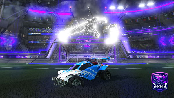 A Rocket League car design from darksilverz